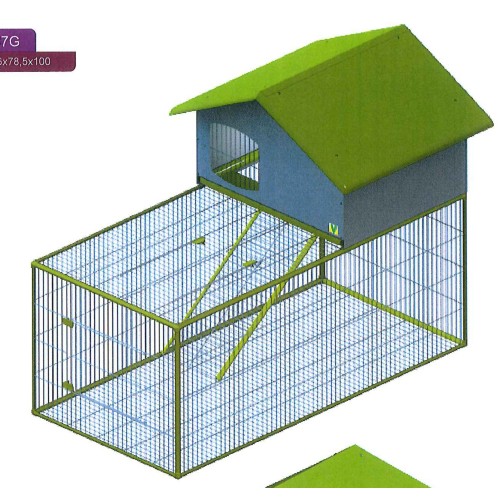 Parque Cerrado 597 Casita para Roedores y Aves