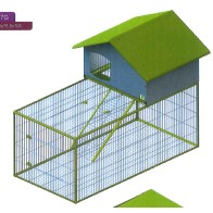 Parque Cerrado 597 Casita para Roedores y Aves