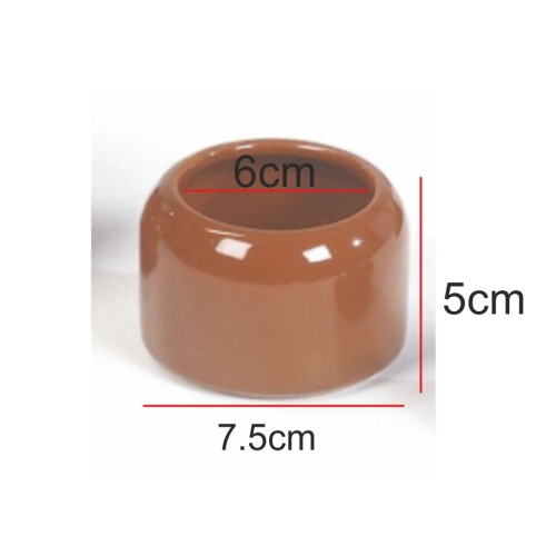 Ceramic Bird Feeder for Small Pets