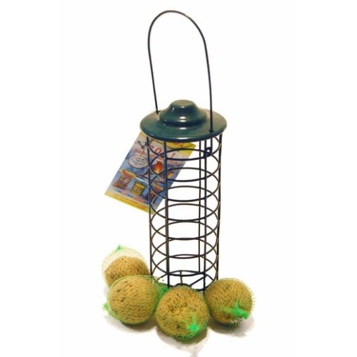 Fat Ball Cylinder Feeder 9x9x23.5cm