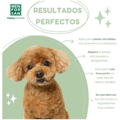 Menforsan Aloe Vera Shampoo 1L for Dogs