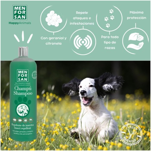 Menforsan Citronella Repellent Shampoo 1L