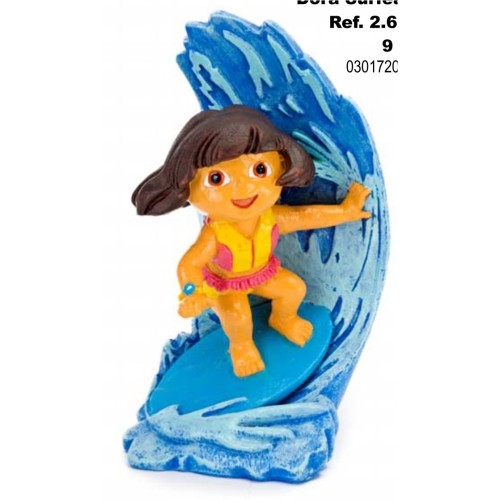 Dora Surfeando Juguete 9cm