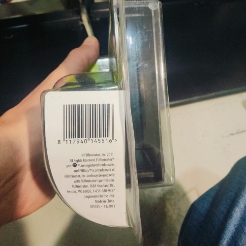 Soft FURminator Brush for Pet Grooming