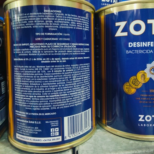 Zotal Domestic 1/4 Kg Disinfectant