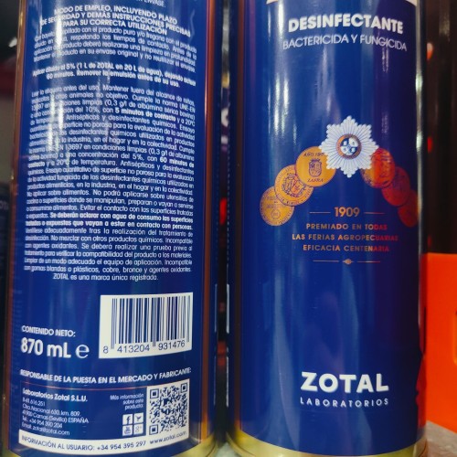 Zotal Domestic 1/4 Kg Disinfectant