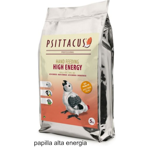 Papilla Alta Energía Psittacus 5 Kg