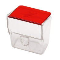Red Lid Bird Feeder