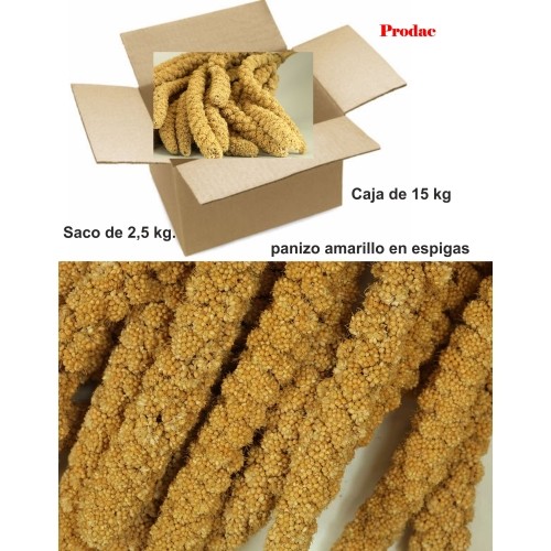 Panizo En Espigas 500 Gr. Prodac
