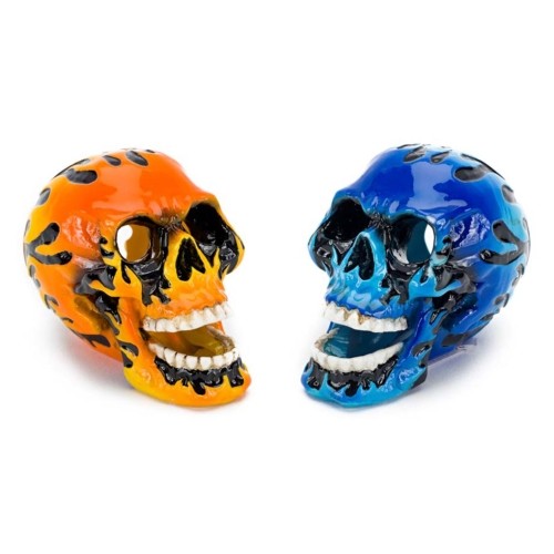 Calavera Mini Flame Skull