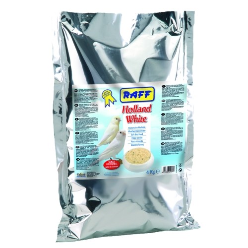 Pasta Humeda Para Canarios Raff Holland White Para una Salud Óptima