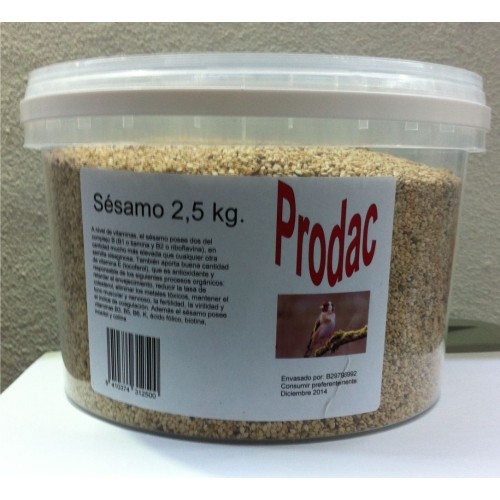 Sesamo 2,5 Kg.cubo Prodac
