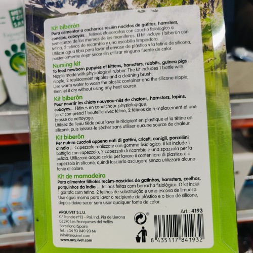 Kit de Alimentación para Cachorros y Gatitos