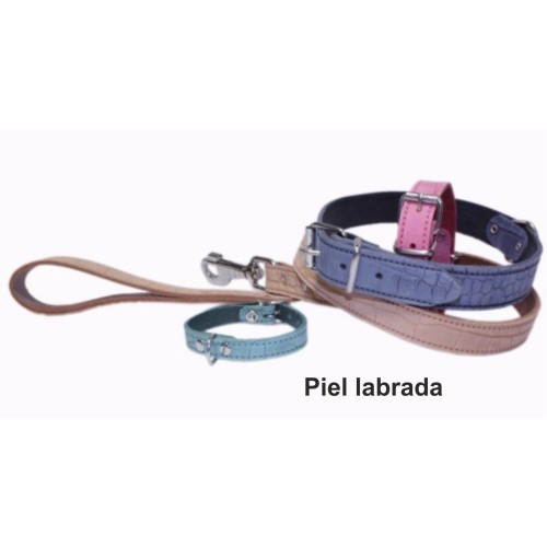 Ramal Piel Labrado Azul 13x1000mm