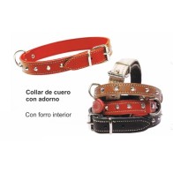 Collar Decorativo para Perros Marrón