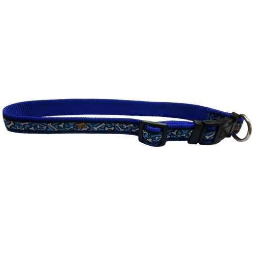 Collar Nylon 15x250-380mm.bull Rojo/rojo