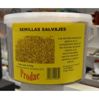 Mezcla de Semillas Salvajes 4,5 Kg para Aves