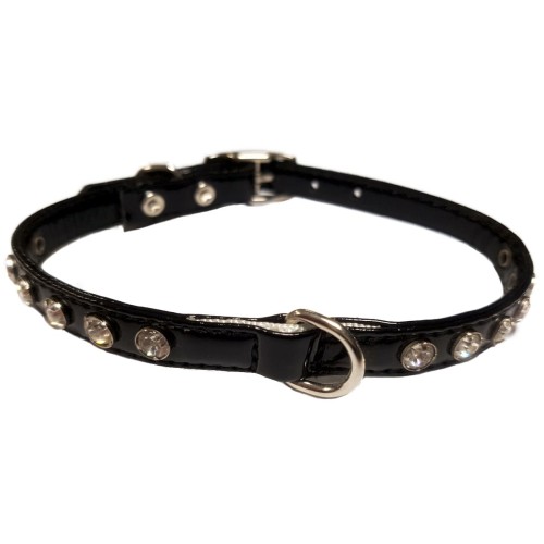 Collar Negro Shiny 10x300mm