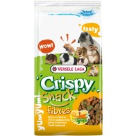 Crispy Snak Fibras 650g para Pequeños Mamíferos