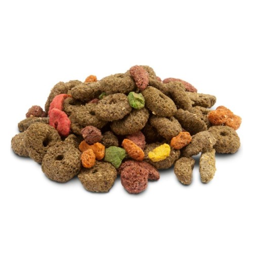 Crispy Snak Fibras 650g para Pequeños Mamíferos