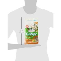 Crispy Snak Fibras 650g para Pequeños Mamíferos