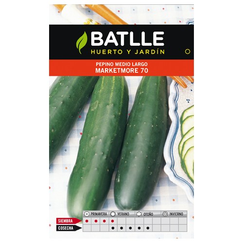 Marketmore Cucumber 1/2 Long