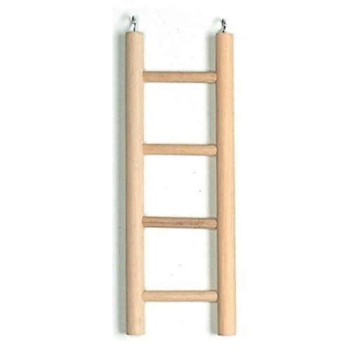 4 Rung Wooden Ladder for Birds
