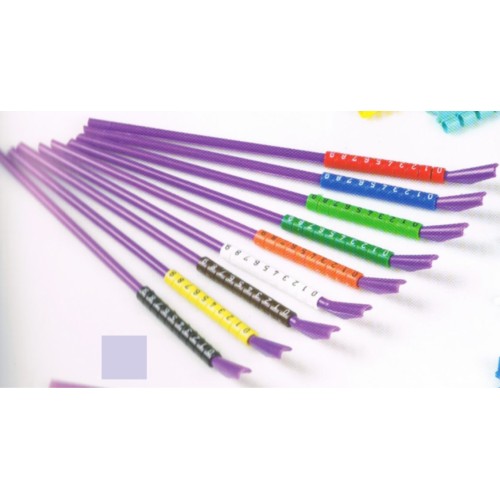 Anilla Plástica para Agapornis 4mm numeradas 10 uds.