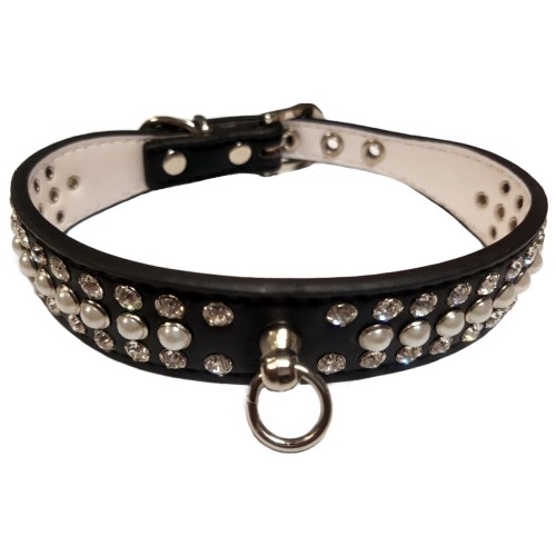 Tiffany Collar 25x400mm Black