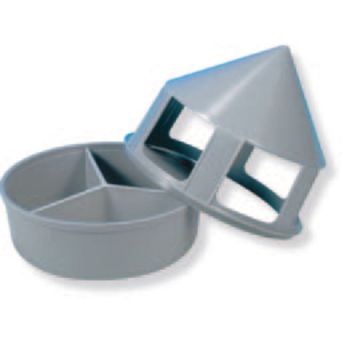Plastic Grit Feeder with Natural Separation