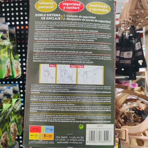 Car Safety Harness for Pets T/M