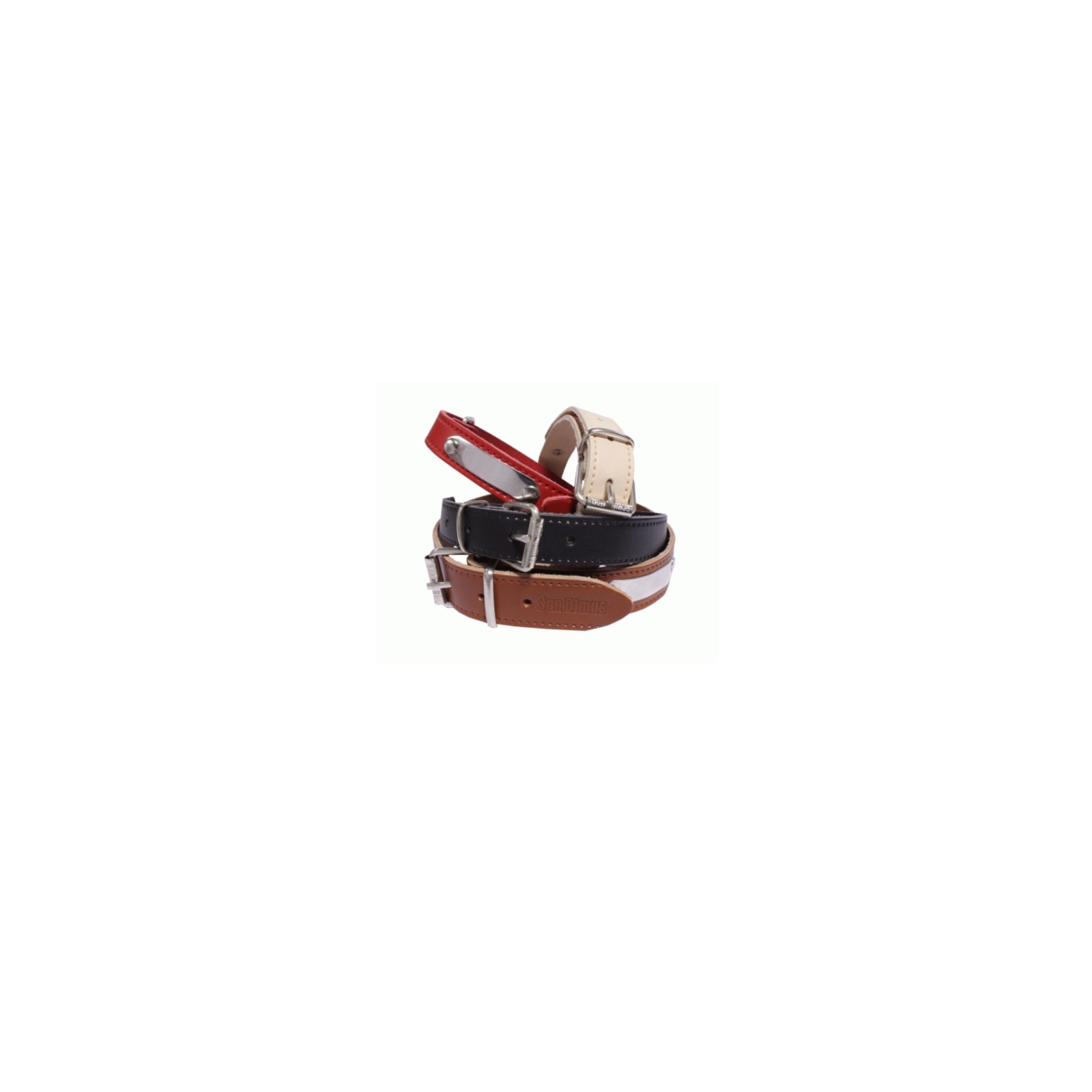 Collar Cuero Con Placa 20 X 450 Mm. Negro Collar Cuero Con Placa 20 X 450 Mm. Negro