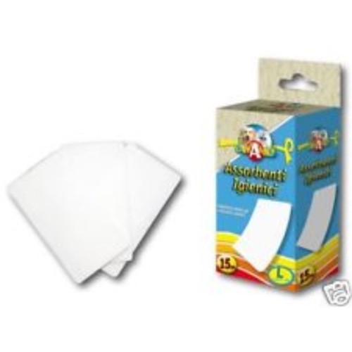 Hygienic Adhesive Pads T/XXS 15 Pack