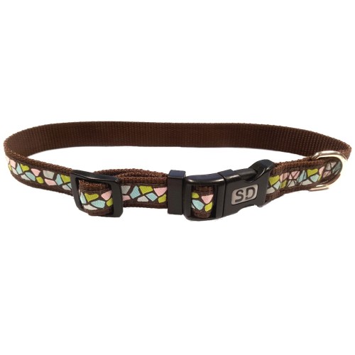 Collar Scut Ajustable 25x450-650 Marron