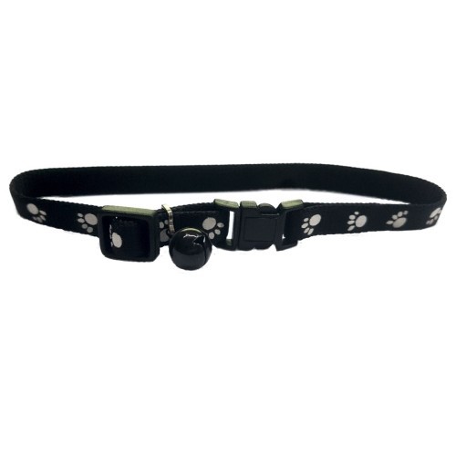 Collar Ajustable Cascabel T/mini 10x200-300 Negro