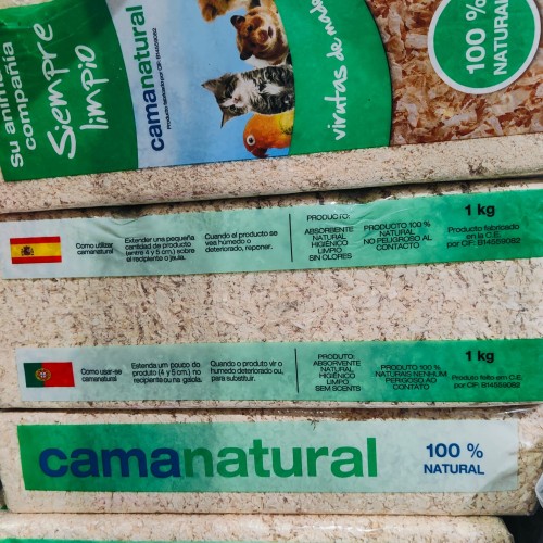 Viruta Natural para Mascotas 1 Kg