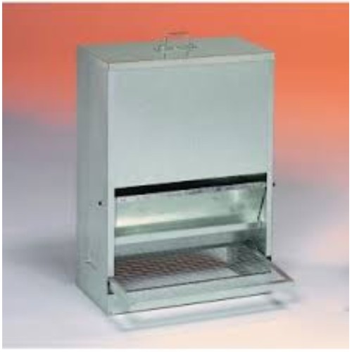 Metal Hopper Feeder 40Kg Mechanical Opening