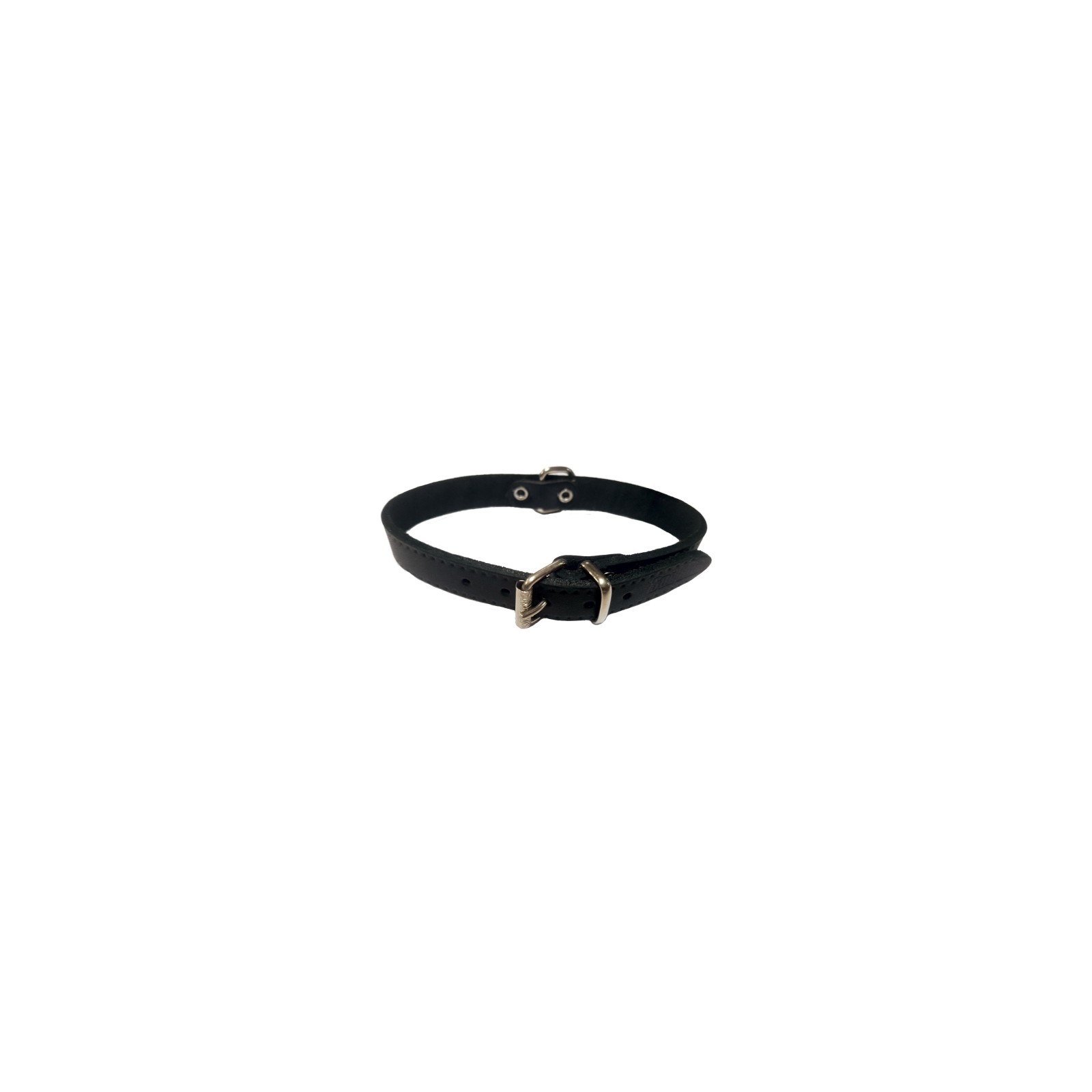 Collar de Cuero Liso para Perros 20x450mm