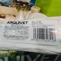 Hueso Relleno de Carne para Perros Medianos