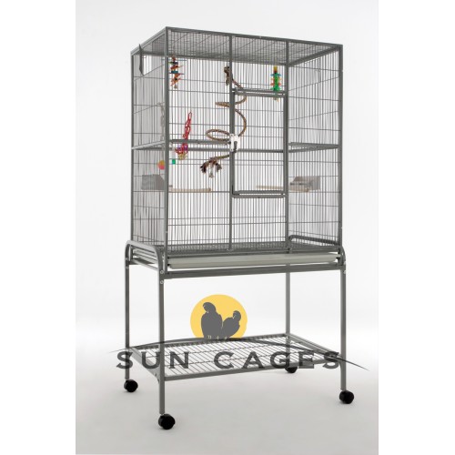 Eco-Friendly Flying Cage for Sun Parrots 81x54x157 cm