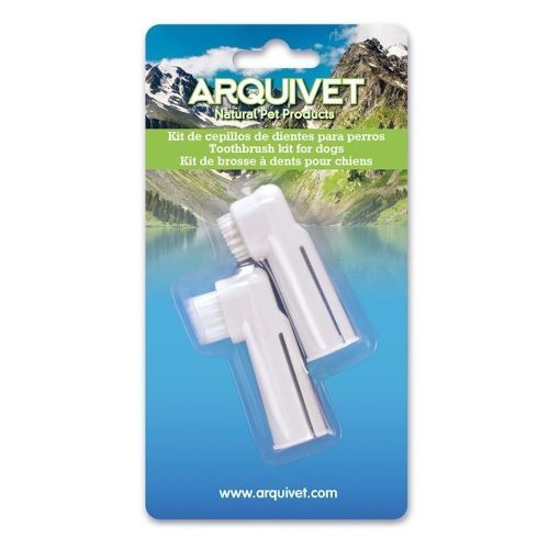 Pet Finger Dental Brush Kit 2pcs