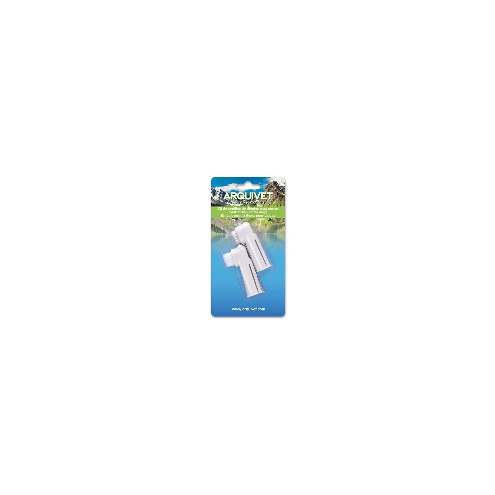 Pet Finger Dental Brush Kit 2pcs