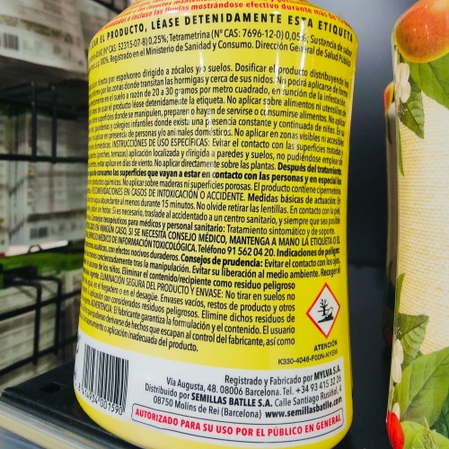 Antihormigas Talquera 500 Gramos