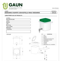 Gaun 0.5L Bottle Nipple Feeder for Small Animals
