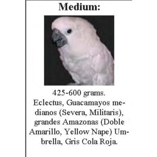 Sun Parrots Arnes Medium Loros