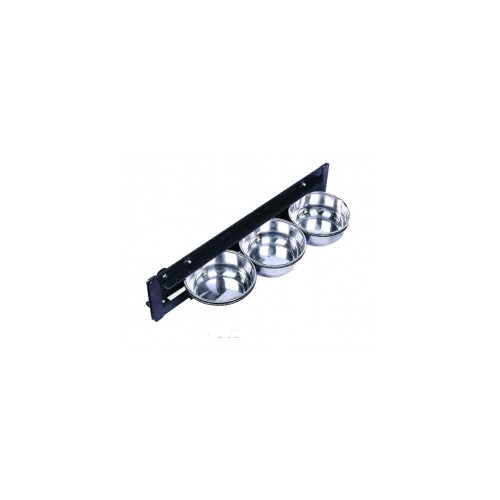 Comedero Giratorio 3 Bols. 10,16cm.