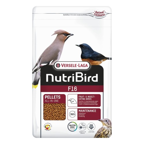 Nutribird F-16 Insectivorous Frugivorous Food 800g