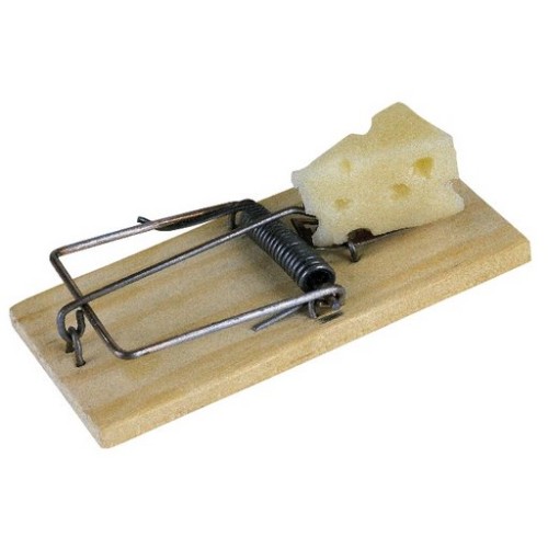 Moon Wooden Mouse Trap