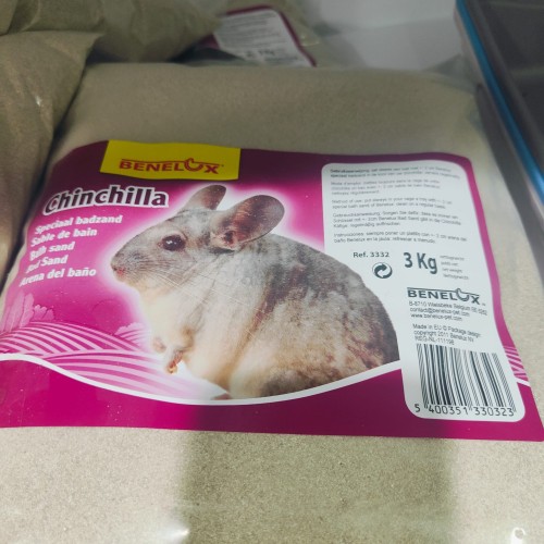 Chinchilla Bath Earth 3 Kg Benelux