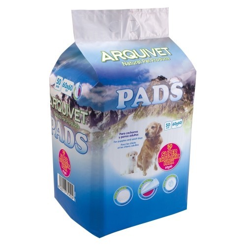 Arquipads Absorbent Pad 60x90cm 15 Units for Puppies